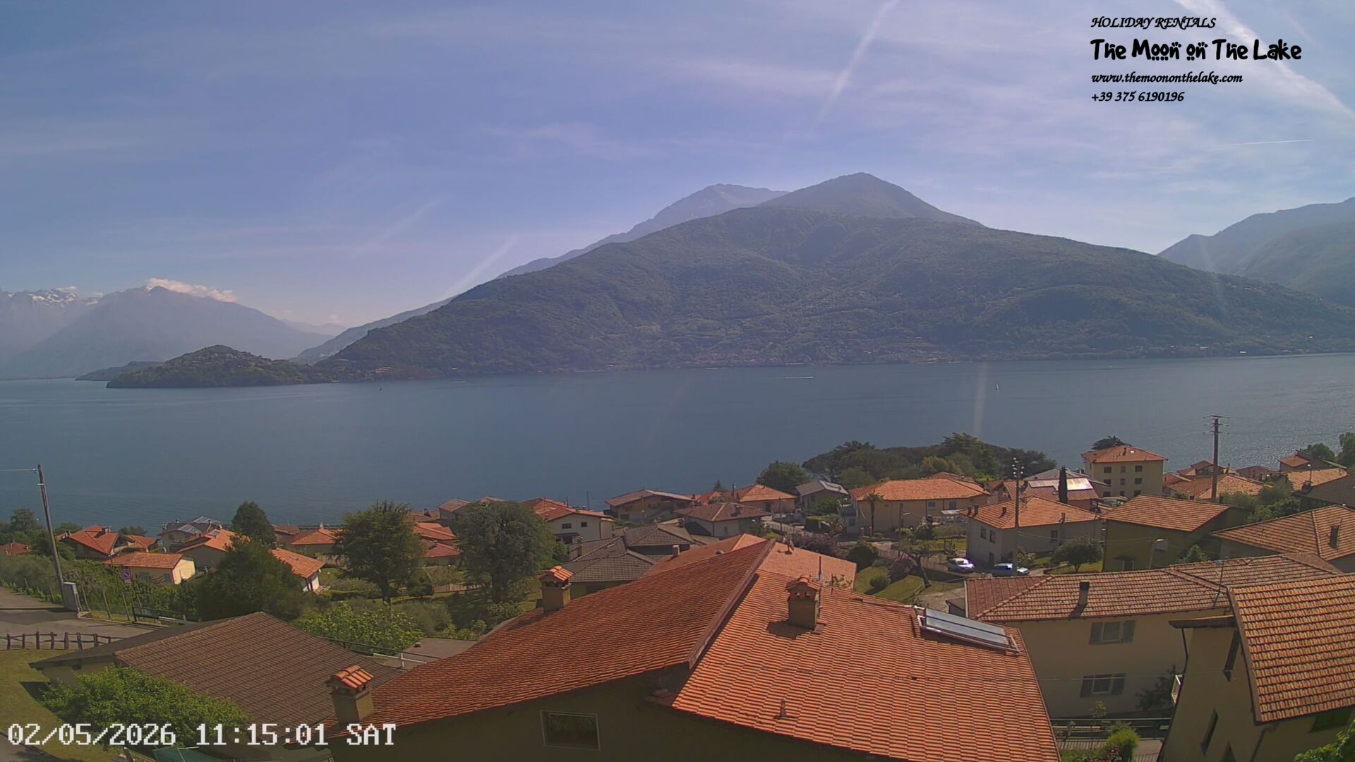 immagine della webcam nei dintorni di Domaso: webcam Pianello del Lario