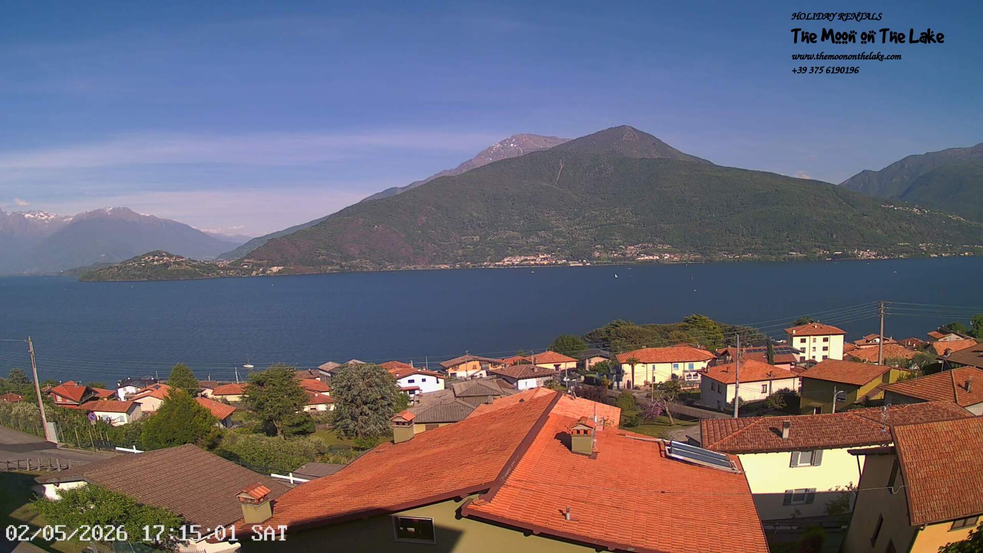 immagine della webcam nei dintorni di Consiglio di Rumo: webcam Pianello del Lario