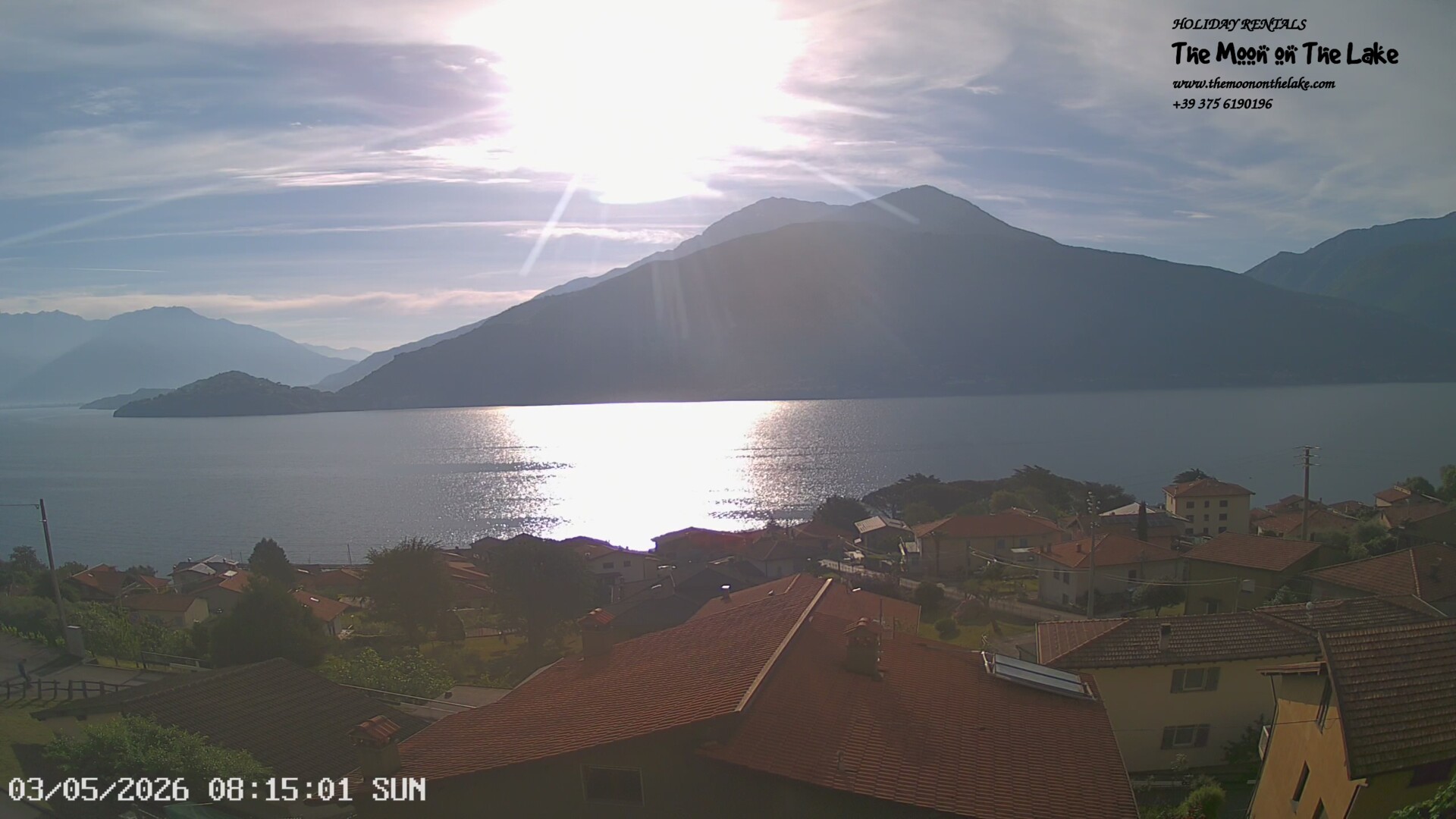 immagine della webcam nei dintorni di Consiglio di Rumo: webcam Pianello del Lario
