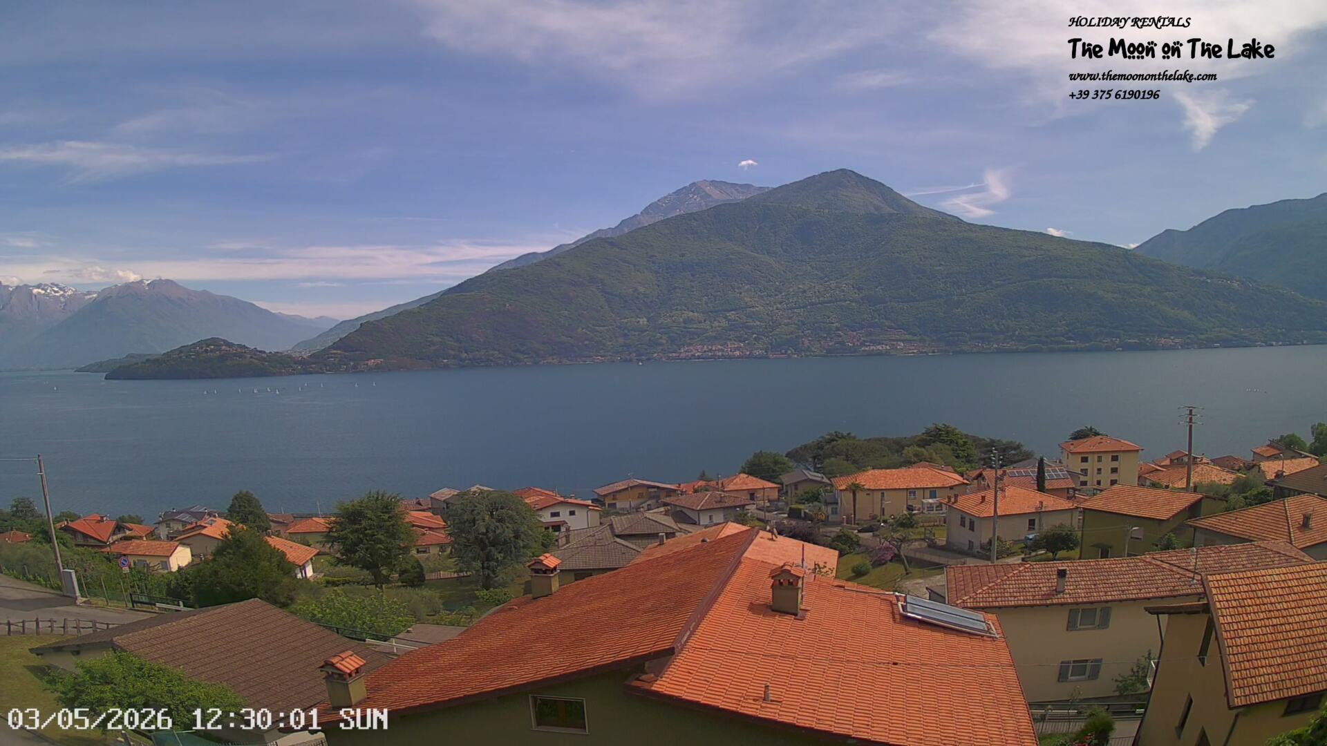immagine della webcam nei dintorni di San Giacomo Filippo: webcam Pianello del Lario
