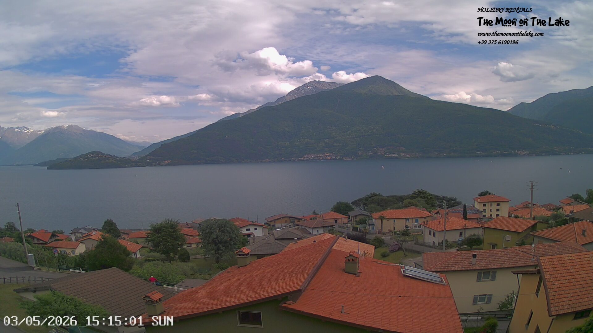 immagine della webcam nei dintorni di Varenna: webcam Pianello del Lario