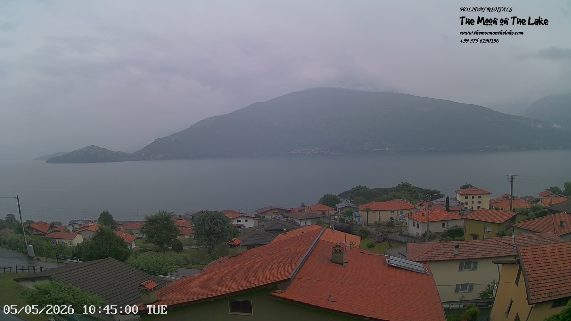 immagine della webcam nei dintorni di Alpe Giumello: webcam Pianello del Lario