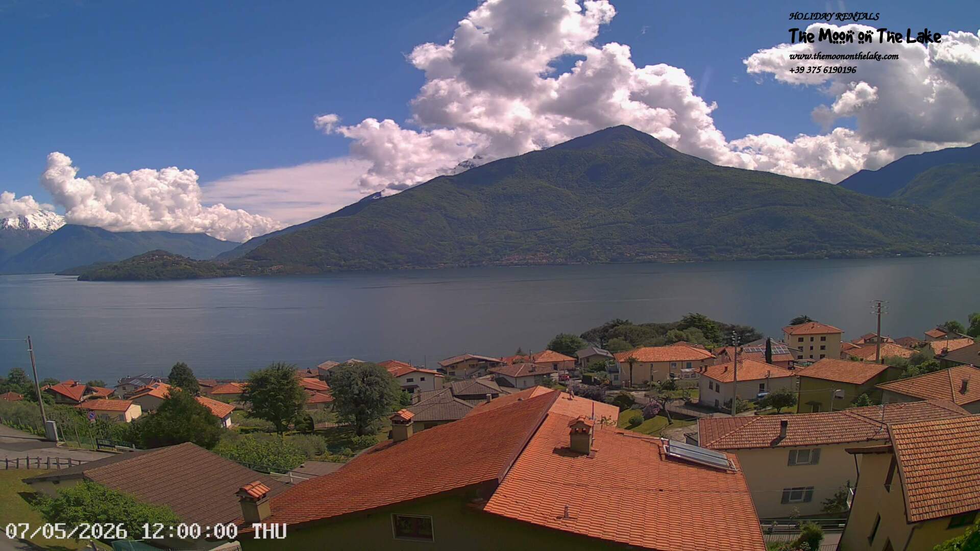 immagine della webcam nei dintorni di Sala Comacina: webcam Pianello del Lario