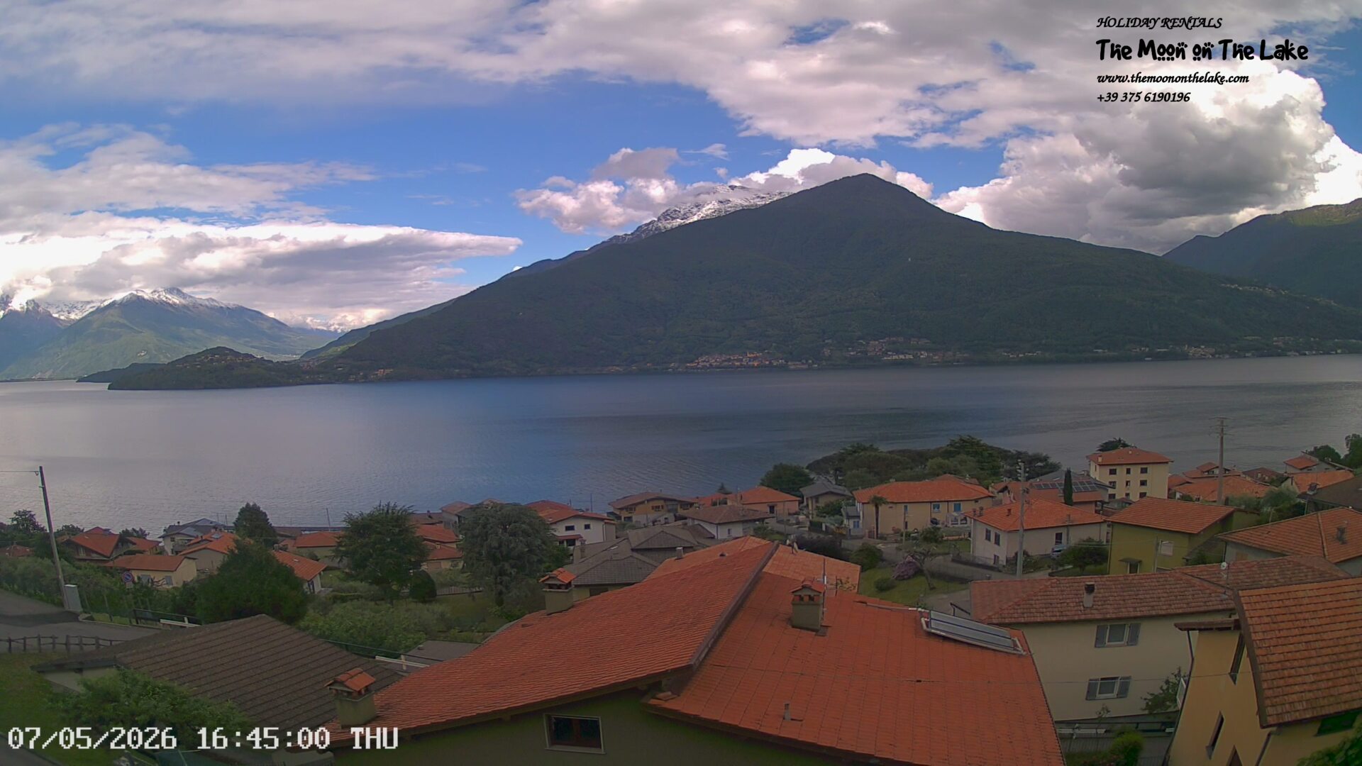 immagine della webcam nei dintorni di Cremia: webcam Pianello del Lario