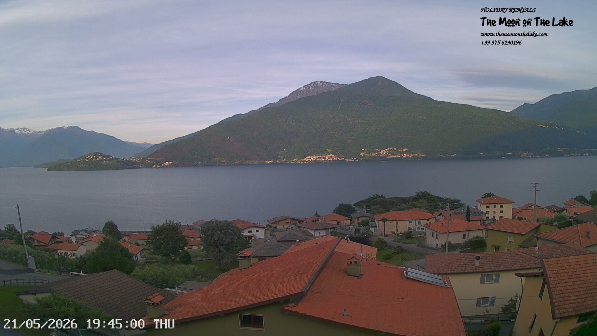 immagine della webcam nei dintorni di Gravedona ed Uniti: webcam Pianello del Lario