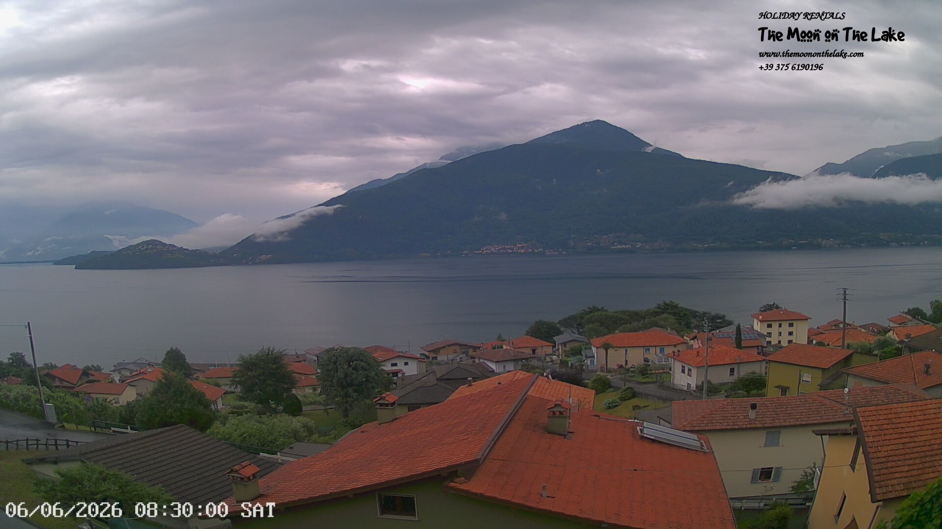 immagine della webcam nei dintorni di Gordona: webcam Pianello del Lario