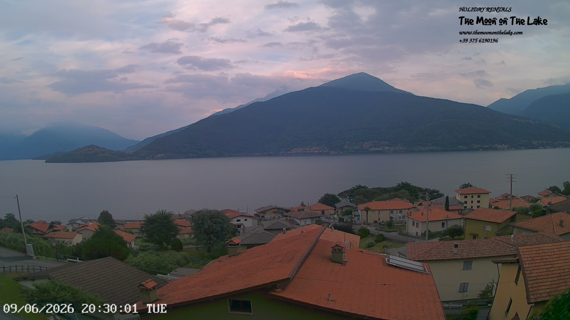 immagine della webcam nei dintorni di Colico: webcam Pianello del Lario