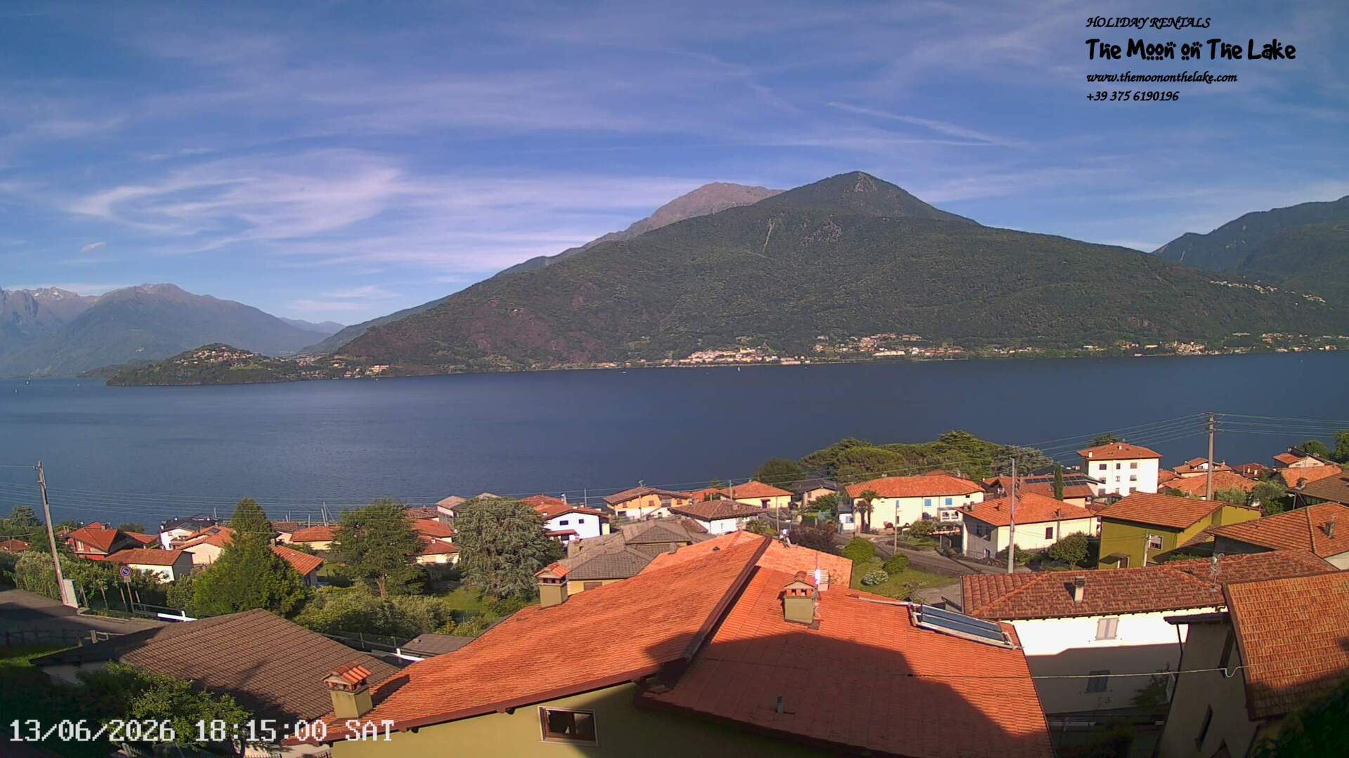 immagine della webcam nei dintorni di Margno: webcam Pianello del Lario