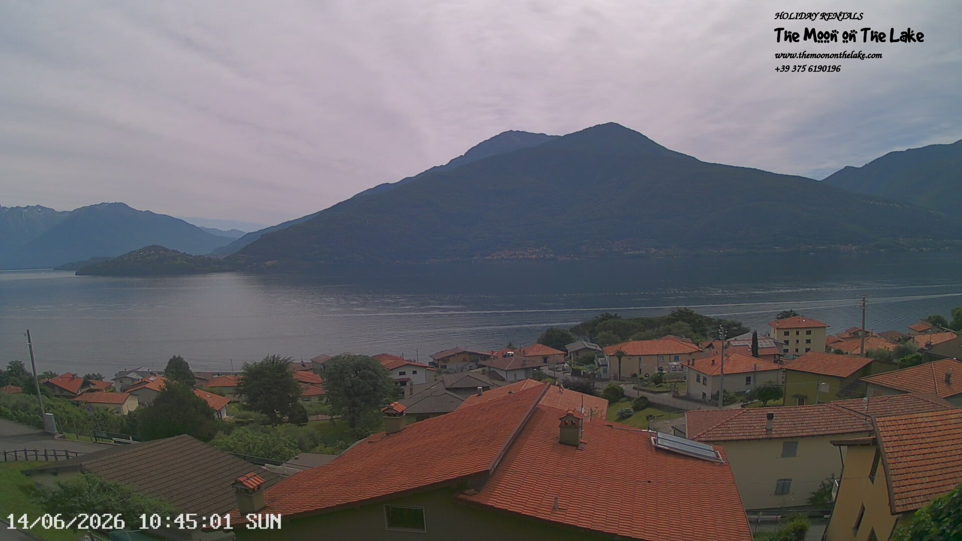 immagine della webcam nei dintorni di Margno: webcam Pianello del Lario