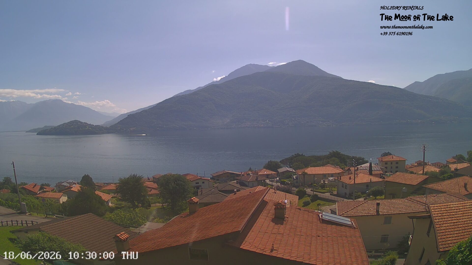 immagine della webcam nei dintorni di Tremezzo: webcam Pianello del Lario