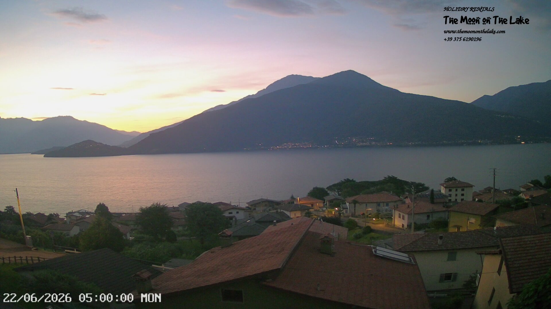 immagine della webcam nei dintorni di Alpe Giumello: webcam Pianello del Lario