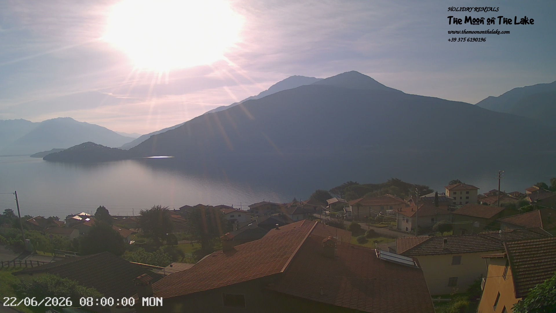 immagine della webcam nei dintorni di Consiglio di Rumo: webcam Pianello del Lario