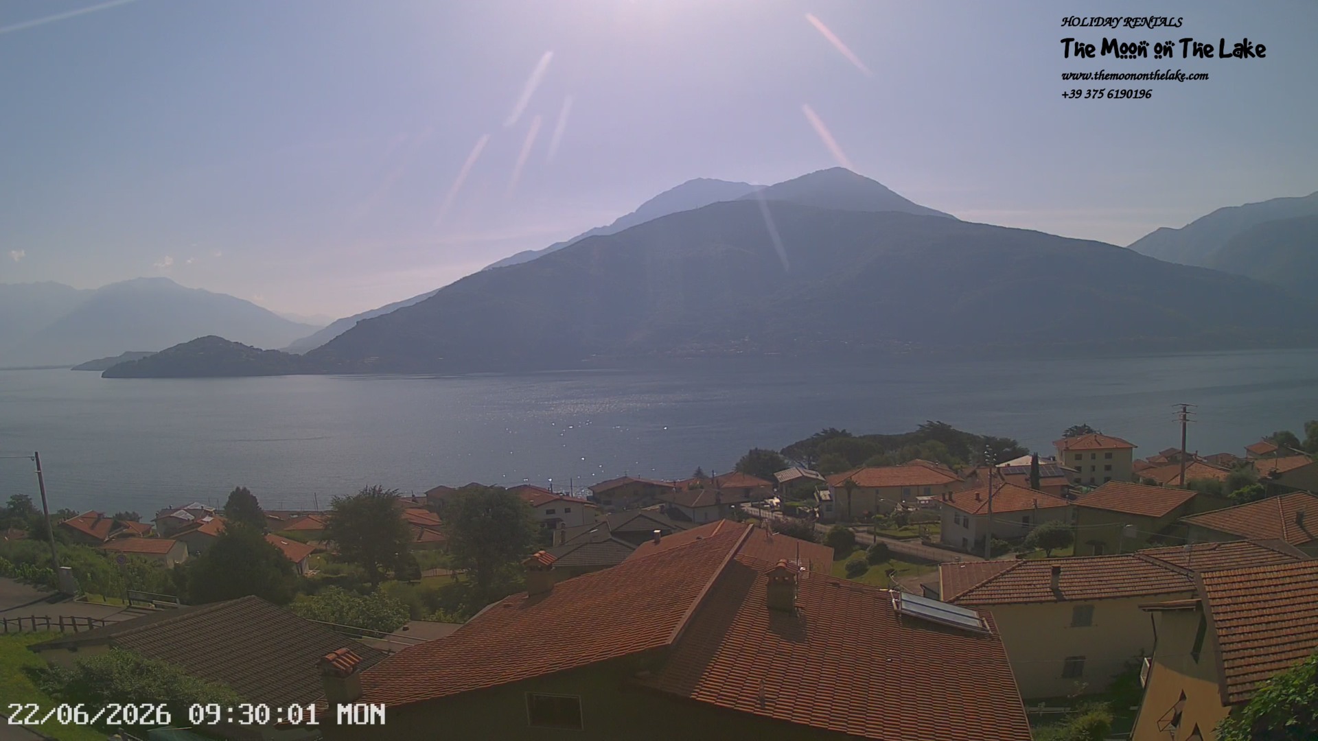 immagine della webcam nei dintorni di Cremia: webcam Pianello del Lario