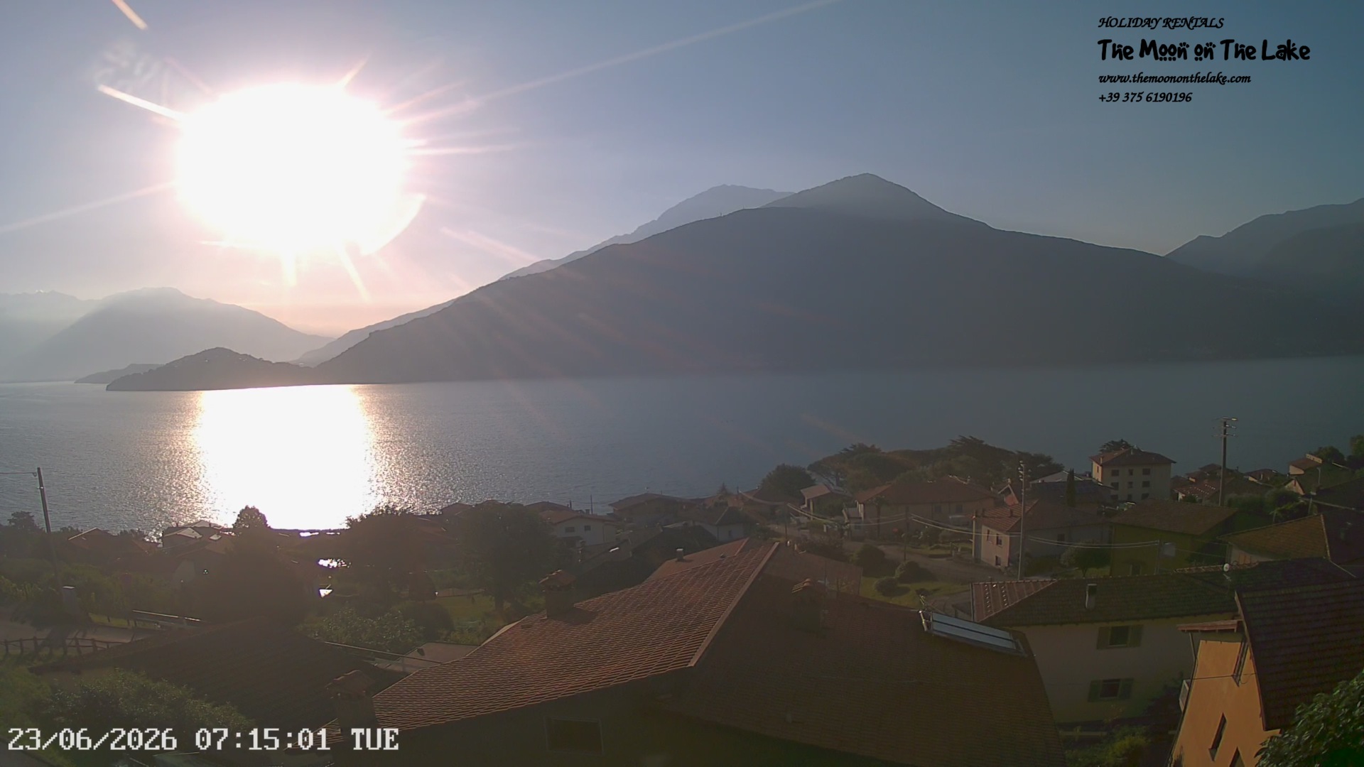 immagine della webcam nei dintorni di Domaso: webcam Pianello del Lario