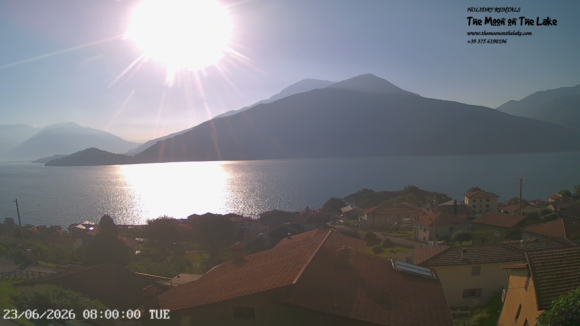 immagine della webcam nei dintorni di Colico: webcam Pianello del Lario