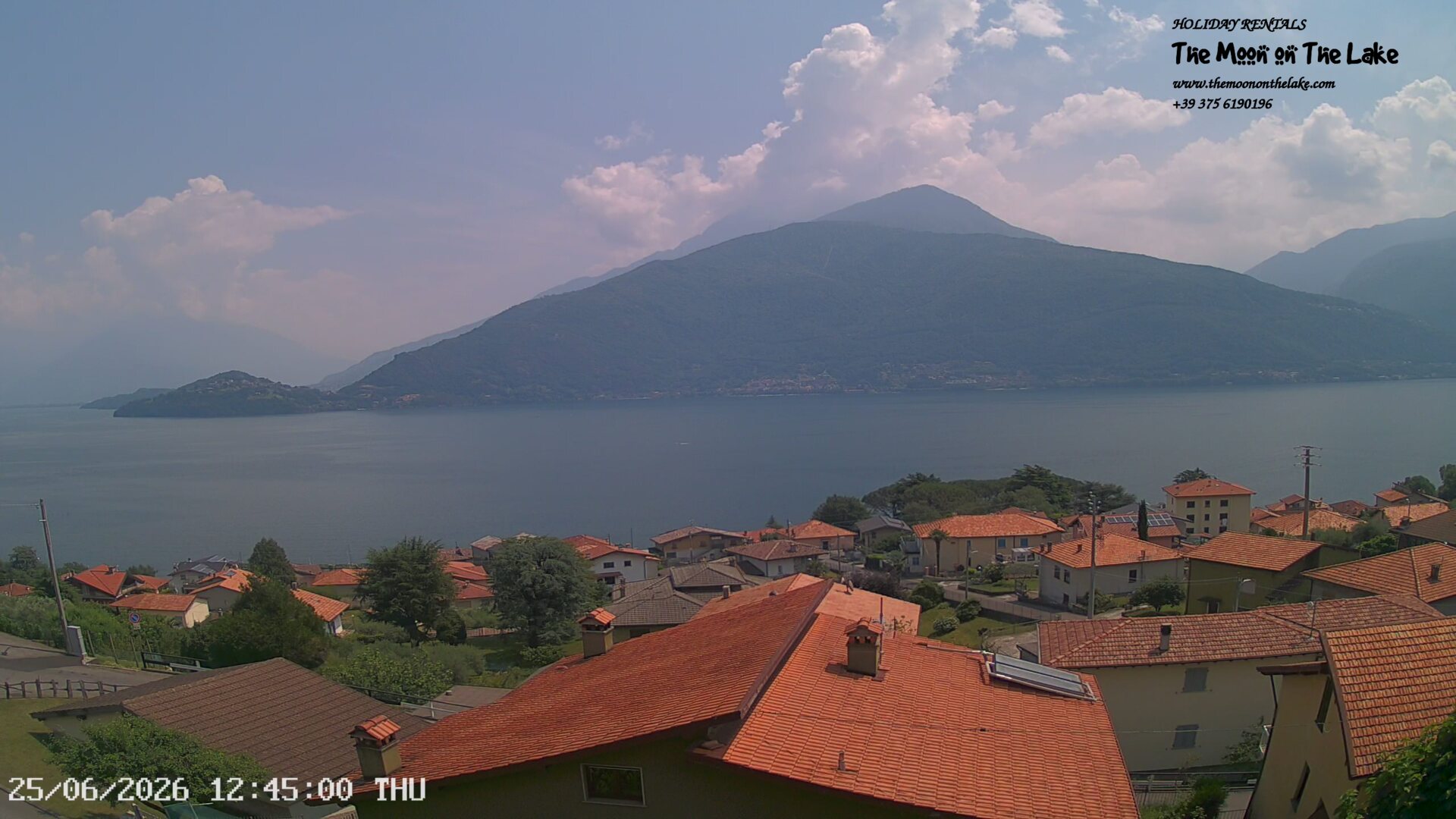 immagine della webcam nei dintorni di Menaggio: webcam Pianello del Lario