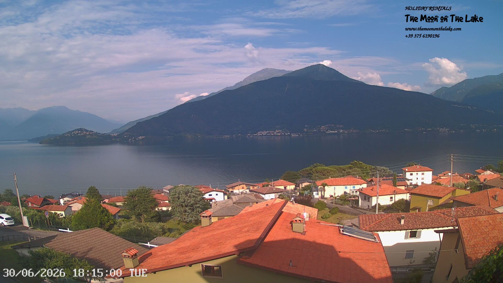 immagine della webcam nei dintorni di Margno: webcam Pianello del Lario