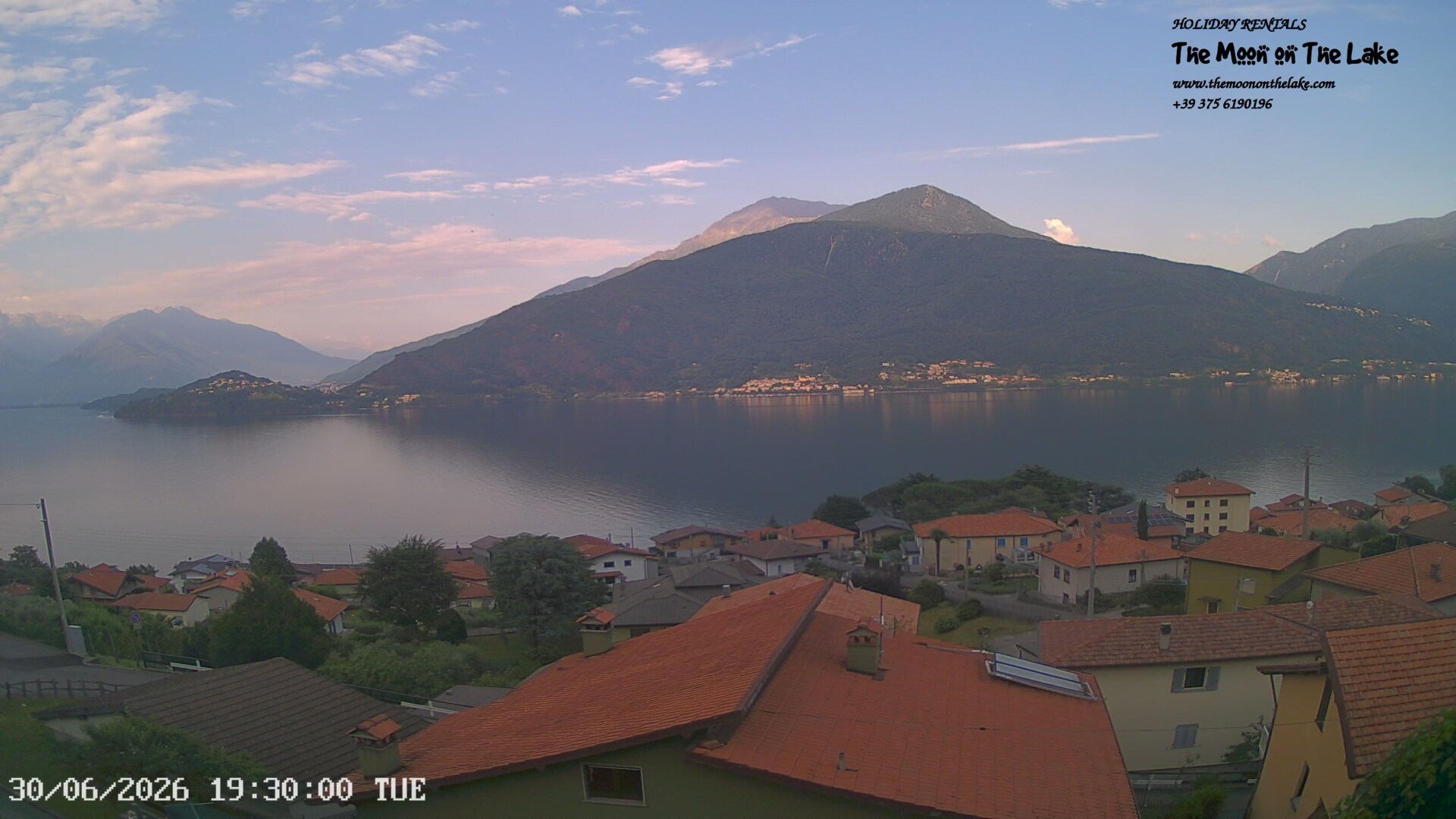 immagine della webcam nei dintorni di Margno: webcam Pianello del Lario