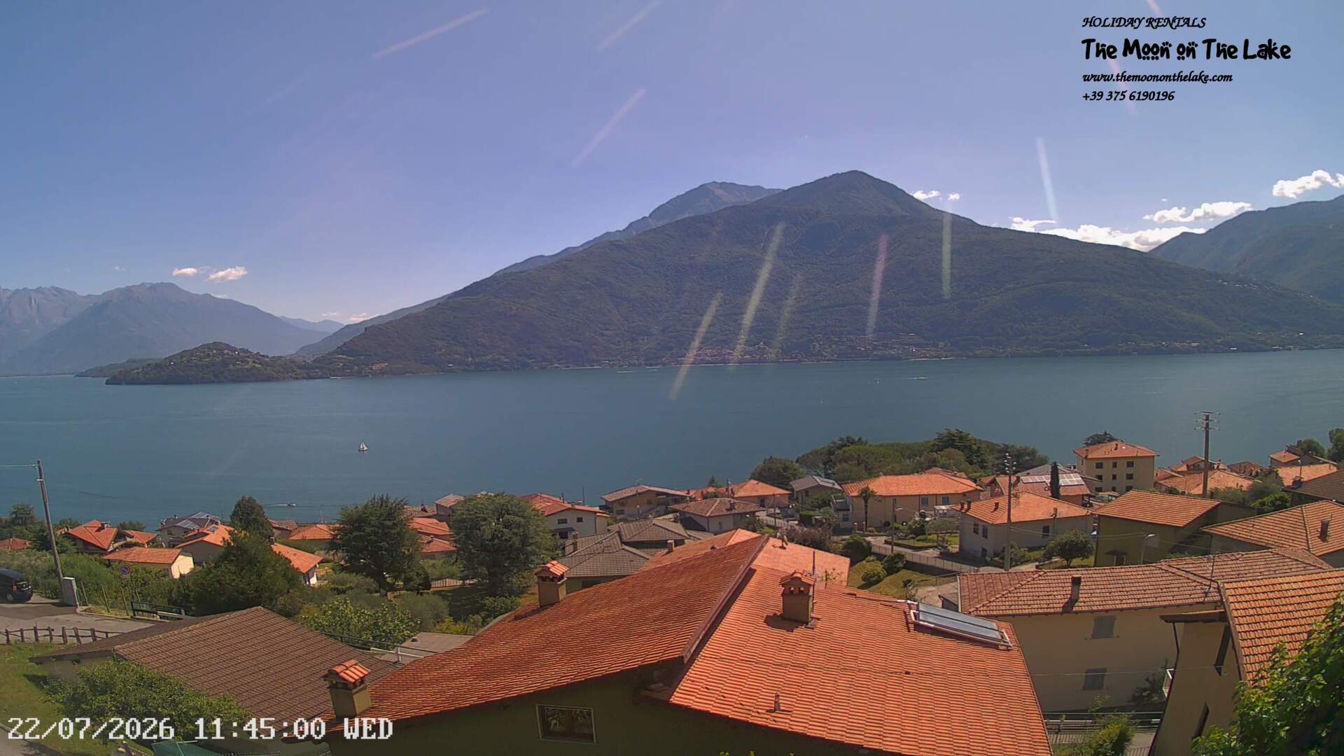 immagine della webcam nei dintorni di Perledo: webcam Pianello del Lario